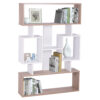 ΒΙΒΛΙΟΘΗΚΗ CHANDLER HM8769.01 90X19.5X130 ΛΕΥΚΗ (x1)