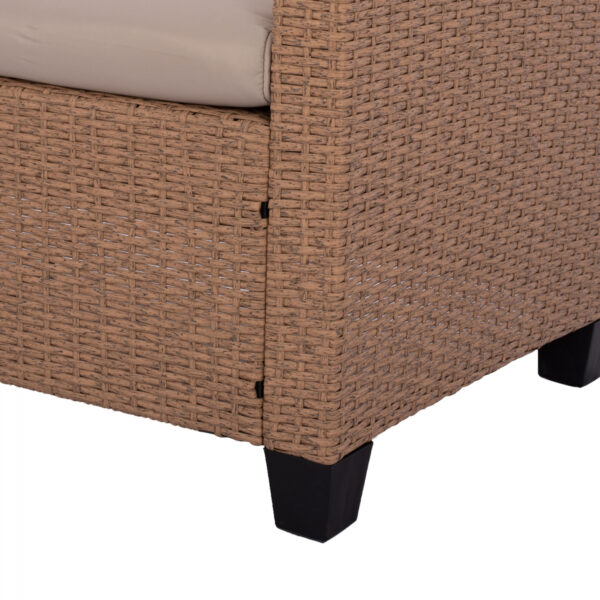 ΣΕΤ ΣΑΛΟΝΙ ΔΕΞΙΑ ΓΩΝΙΑ ΜΕ ΚΑΦΕ WICKER HM5756.02 (x1) - Image 13