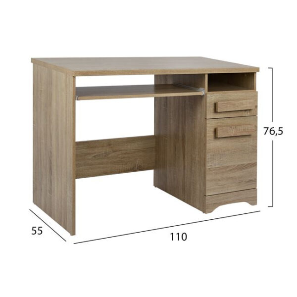 ΓΡΑΦΕΙΟ PLAYROOM SONAMA HM11275 110X55X76.5εκ (x1) - Image 2