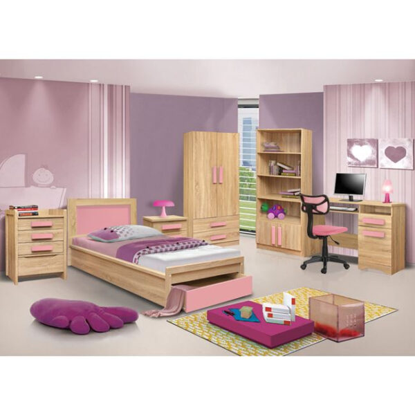 ΓΡΑΦΕΙΟ PLAYROOM SONAMA+ ΡΟΖ ΧΕΡΟΥΛΙ HM11154.02 110X55X76.5 (x1) - Image 7