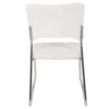 ΚΑΡΕΚΛΑ QUENTI HM1071.02 ΛΕΥΚΗ 52x60x85 εκ. (x4) - Image 5