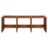 ΚΟΝΣΟΛΑ NYA HM9831 ΜΑΣΙΦ ΞΥΛΟ TEAK ΣΕ ΦΥΣΙΚΟ ΧΡΩΜΑ 130x29,5x46Υ εκ. (x1) - Image 3