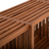 ΚΟΝΣΟΛΑ NYA HM9831 ΜΑΣΙΦ ΞΥΛΟ TEAK ΣΕ ΦΥΣΙΚΟ ΧΡΩΜΑ 130x29,5x46Υ εκ. (x1) - Image 5