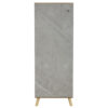 ΠΑΠΟΥΤΣΟΘΗΚΗ-ΝΤΟΥΛΑΠΙ ALVARO HM8954.11 ΜΕΛΑΜΙΝΗ SONAMA-STONE TEXTURE 50Χ38Χ135Yεκ. (x1) - Image 4