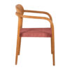 ΠΟΛΥΘΡΟΝΑ OSLO HM9636.06 ΞΥΛΟ TEAK ΦΥΣΙΚΟ & ΡΟΖ ΣΧΟΙΝΙ 55x54x80Yεκ. (x1) - Image 4