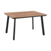 ΤΡΑΠΕΖΙ ΑΛΟΥΜΙΝΙΟΥ TABER ΑΝΘΡΑΚΙ ΜΕ ΕΠΙΦΑΝΕΙΑ POLYWOOD HM5562.02 120x80x72,5Υ ΕΚ. (x1)