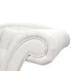 ΑΝΑΚΛΙΝΔΡΟ T.CHESTERFIELD NIOVI HM3008.02 PU ΛΕΥΚΟ-ΜΑΥΡΑ ΠΟΔΙΑ(ΔΕΞΙ)190x61x84Yεκ (x1) - Image 3