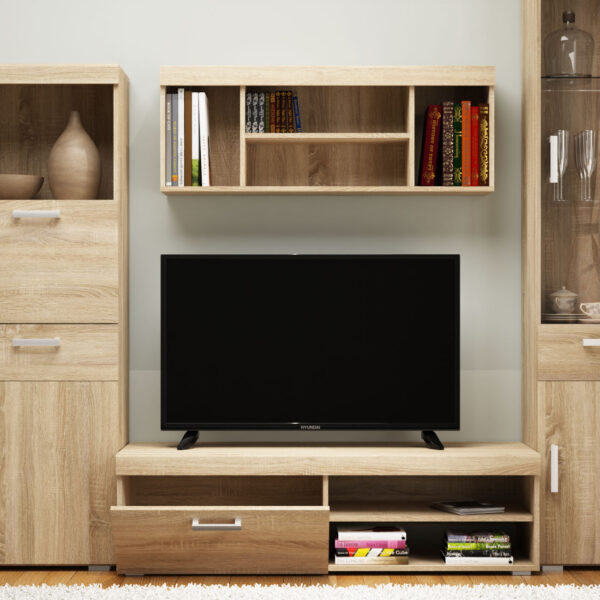 Damis Επιπλο TV 134x45x39εκ Με MDF Διακόσμηση Sonoma - Image 3