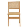 Καρέκλα Winslow pakoworld φυσικό rubberwood 45x56x82εκ (x1) - Image 5