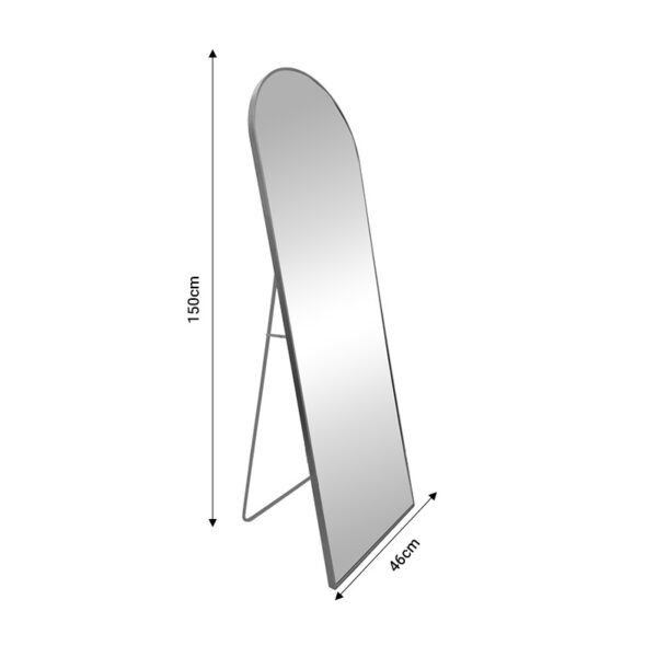 Καθρέπτης Lorens Inart χρυσό αλουμίνιο 46x2.5x150εκ (x1)