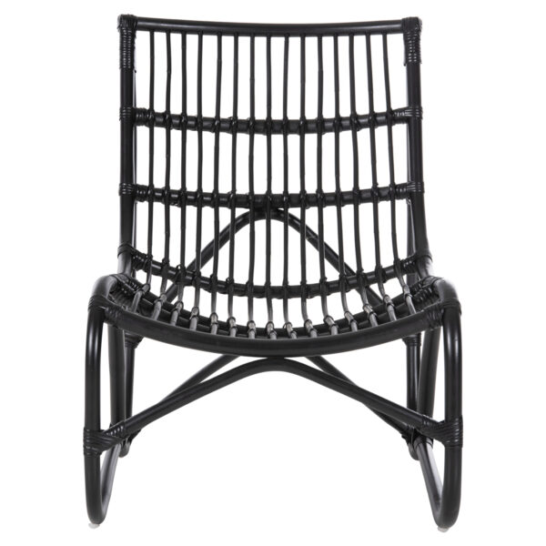 ΠΟΛΥΘΡΟΝΑ GRINN HM9815.02 ΡΑΒΔΟΙ RATTAN ΣΕ ΜΑΥΡΟ 56,5x73,5x79,5Υ εκ.--Β' ΔΙΑΛΟΓΗΣ (x1) - Image 3