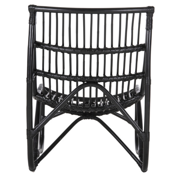 ΠΟΛΥΘΡΟΝΑ GRINN HM9815.02 ΡΑΒΔΟΙ RATTAN ΣΕ ΜΑΥΡΟ 56,5x73,5x79,5Υ εκ.--Β' ΔΙΑΛΟΓΗΣ (x1) - Image 6