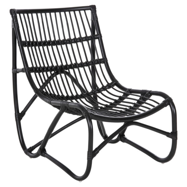 ΠΟΛΥΘΡΟΝΑ GRINN HM9815.02 ΡΑΒΔΟΙ RATTAN ΣΕ ΜΑΥΡΟ 56,5x73,5x79,5Υ εκ.--Β' ΔΙΑΛΟΓΗΣ (x1)