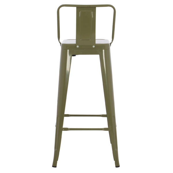 ΣΚΑΜΠΟ BAR ME ΠΛΑΤΗ ΜΕΤΑΛΛΙΚΟ MELITA-PRO HM8643.43 DARK OLIVE GREEN 42x42x100Υεκ. (x1) - Image 6