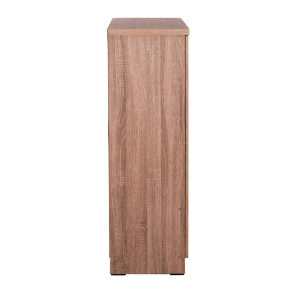 ΝΤΟΥΛΑΠΑ 3ΦΥΛΛΗ ΜΕ ΡΑΦΙΑ FUENTO HM2482.01 SONAMA OAK ΜΕΛΑΜΙΝΗ 120-116x40x123,5Υεκ. (x1) - Image 4