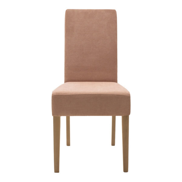 Καρέκλα Ditta pakoworld ύφασμα σάπιο μήλο-πόδι sonoma 44x56x96εκ (x2) - Image 3