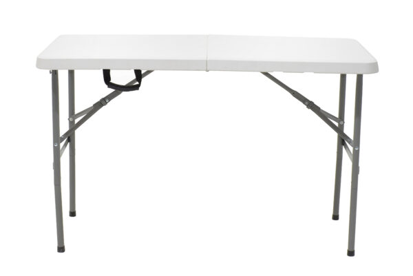 Τραπέζι catering Rodeo pakoworld πτυσσόμενο-βαλίτσα λευκό 122x60x74εκ (x1) - Image 3