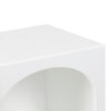 Κομοδίνο Emersi pakoworld MDF σε λευκή απόχρωση 40x32x70εκ (x1) - Image 3