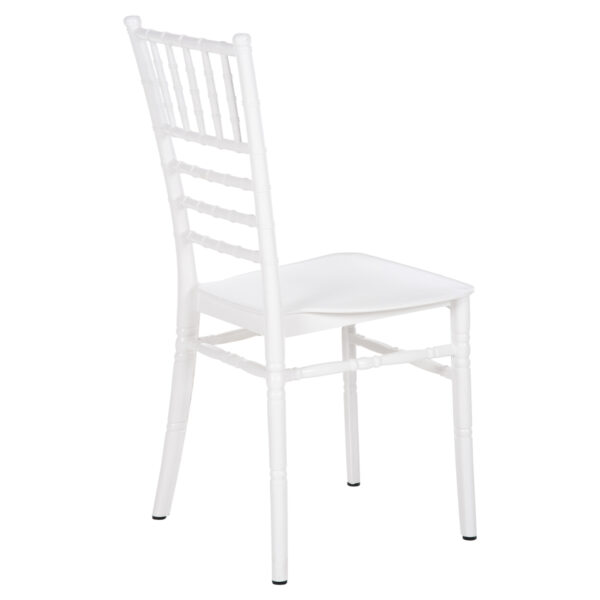 ΚΑΡΕΚΛΑ ΠΟΛΥΠΡΟΠΥΛΕΝΙΟΥ CATERING TIFFANY NEW HM8058.03 ΛΕΥΚΗ 41.2x49.7x89Υεκ. (x1) - Image 5