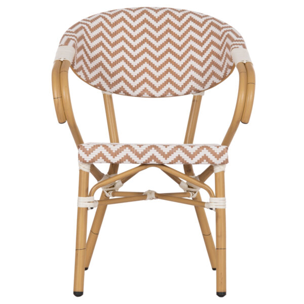 ΠΟΛΥΘΡΟΝΑ BAMBOO LOOK HM5861.03 ΚΑΦΕ-ΛΕΥΚΟ 58.5x58x82Υεκ. (x1) - Image 11