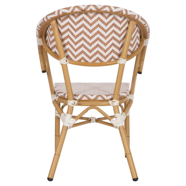 ΠΟΛΥΘΡΟΝΑ BAMBOO LOOK HM5861.03 ΚΑΦΕ-ΛΕΥΚΟ 58.5x58x82Υεκ. (x1) - Image 14