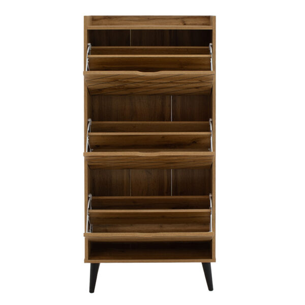 Παπουτσοθήκη Thelma pakoworld 12 ζεύγων sonoma 60x23.8x131.6εκ (x1) - Image 5
