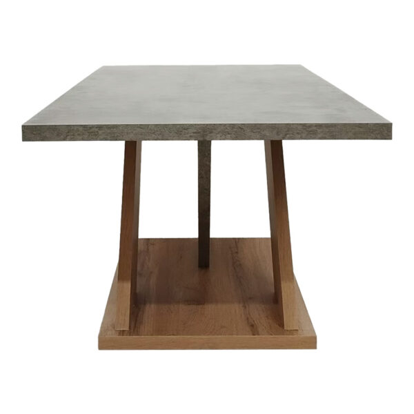 Τραπέζι σαλονιού Solange pakoworld σε γκρι-sonoma απόχρωση 110x55x47.5εκ (x1) - Image 2