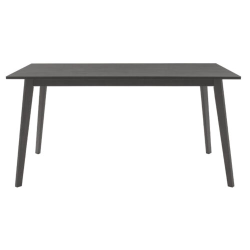 Τραπέζι Benson pakoworld MDF σε rustic grey απόχρωση 150x90x75εκ (x1)