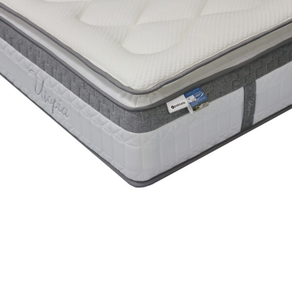 Στρώμα Utopia pakoworld pocket spring με ανώστρωμα 30-32cm 90x190εκ (x1) - Image 3