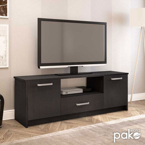 Έπιπλο τηλεόρασης OLYMPUS pakoworld χρώμα wenge 144x39x50,5εκ (x1)