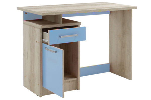 Γραφείο εργασίας Looney pakoworld χρώμα castillo-μπλε 100x55x75εκ (x1) - Image 2