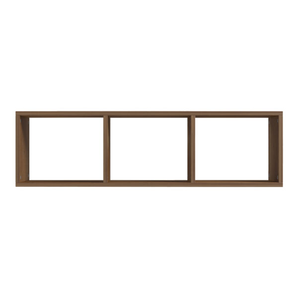 Ραφιέρα τοίχου Mikoro pakoworld σε φυσική απόχρωση 90x22x25.6εκ (x1)