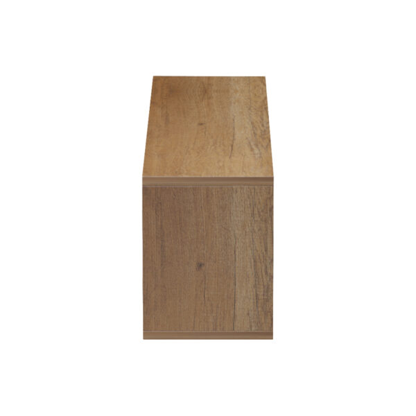 Ραφιέρα τοίχου Mikoro pakoworld σε φυσική απόχρωση 90x22x25.6εκ (x1) - Image 2