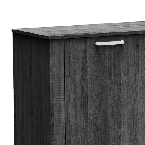 Μπουφές Kinley pakoworld σε ανθρακί-wenge απόχρωση 210x40x82εκ (x1)