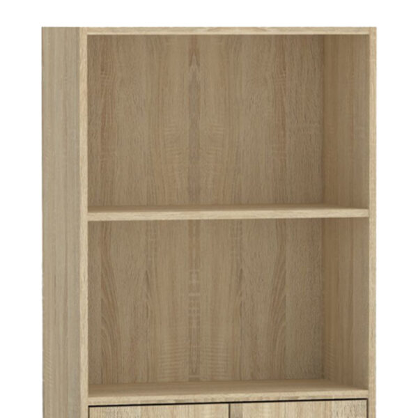Βιβλιοθήκη Negan pakoworld sonoma μελαμίνης 60x30x120εκ (x1) - Image 2