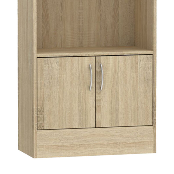 Βιβλιοθήκη Negan pakoworld sonoma μελαμίνης 60x30x120εκ (x1) - Image 3