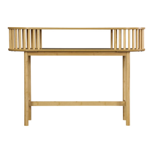 Κονσόλα Nodial pakoworld MDF/Bamboo σε φυσική απόχρωση 120x39x85εκ (x1)