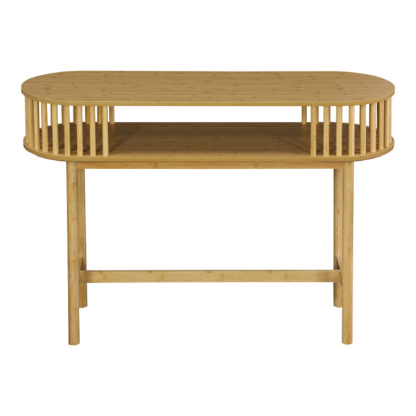 Κονσόλα Nodial pakoworld MDF/Bamboo σε φυσική απόχρωση 120x39x85εκ (x1) - Image 3