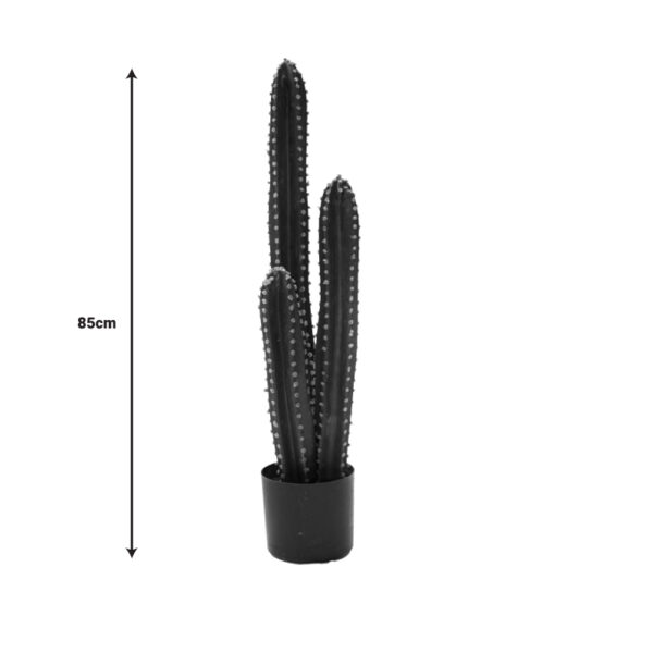 Διακοσμητικό φυτό Cactus III σε γλάστρα Inart πράσινο pp Υ85εκ (x1) - Image 3
