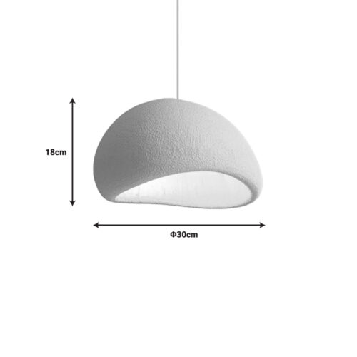 Φωτιστικό οροφής Zulcere IΙ pakoworld ανοιχτό γκρι ps Φ30x18εκ (x1)