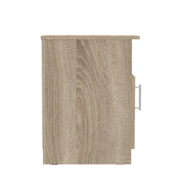 Ντουλάπι χαμηλό Galdow pakoworld σε sonoma απόχρωση 80x45x60εκ (x1) - Image 3