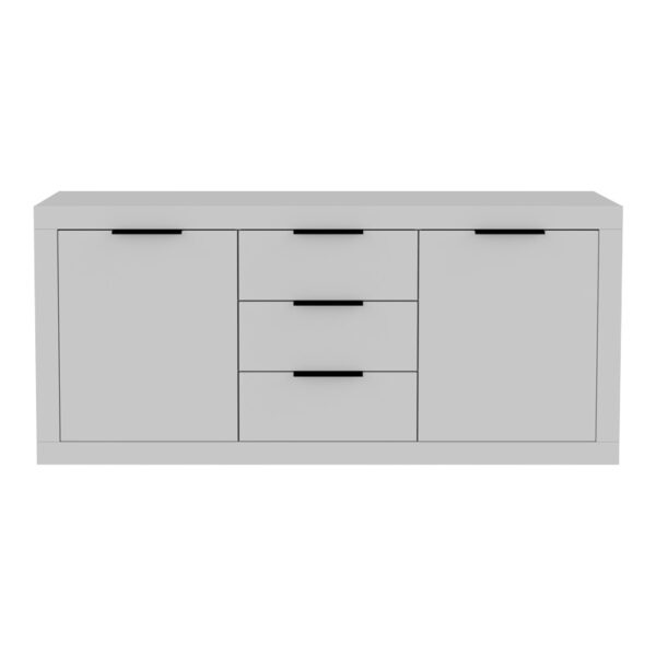 Μπουφές Doha pakoworld σε λευκή απόχρωση 180x45x80.5εκ (x1) - Image 2