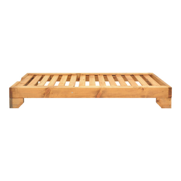 Ξαπλώστρα Zalka pakoworld L1 σε φυσική απόχρωση 66x197x28εκ (x1) - Image 2