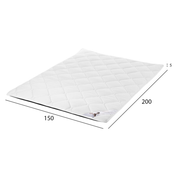 ΑΝΩΣΤΡΩΜΑ HM670.05 ΜΕ FOAM ΛΕΥΚΟ 150x200x5Y εκ. (x1) - Image 2