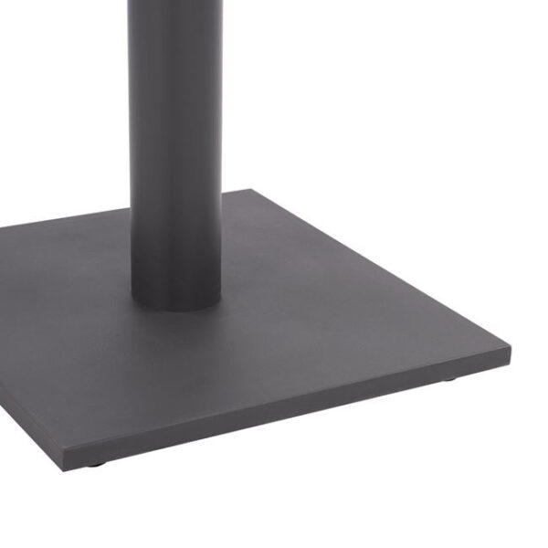ΒΑΣΗ ΜΕΤΑΛΛΙΚΗ ΓΚΡΙ 40X40X72Υεκ. ΜΕ ΡΕΓΟΥΛΑΤΟΡΟΥΣ HM421.20 (x1) - Image 5