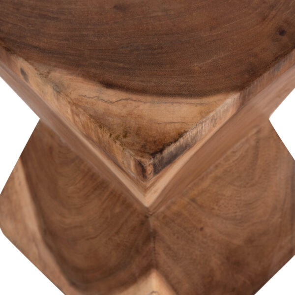 ΒΟΗΘΗΤΙΚΟ ΣΚΑΜΠΟ ANVIL HM9756.11 ΞΥΛΟ SUAR ΣΕ ΦΥΣΙΚΟ ΧΡΩΜΑ 31x31x45Yεκ. (x1) - Image 7