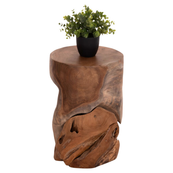 ΒΟΗΘΗΤΙΚΟ ΣΚΑΜΠΟ/ΤΡΑΠΕΖΑΚΙ STOMP HM9350.11 ΞΥΛΟ TEAK-ΦΥΣΙΚΟ Φ30x45Υεκ. (x1) - Image 3