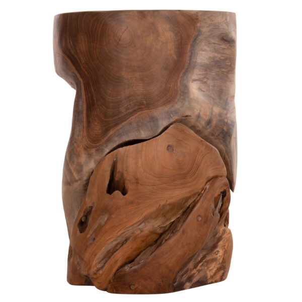 ΒΟΗΘΗΤΙΚΟ ΣΚΑΜΠΟ/ΤΡΑΠΕΖΑΚΙ STOMP HM9350.11 ΞΥΛΟ TEAK-ΦΥΣΙΚΟ Φ30x45Υεκ. (x1) - Image 4