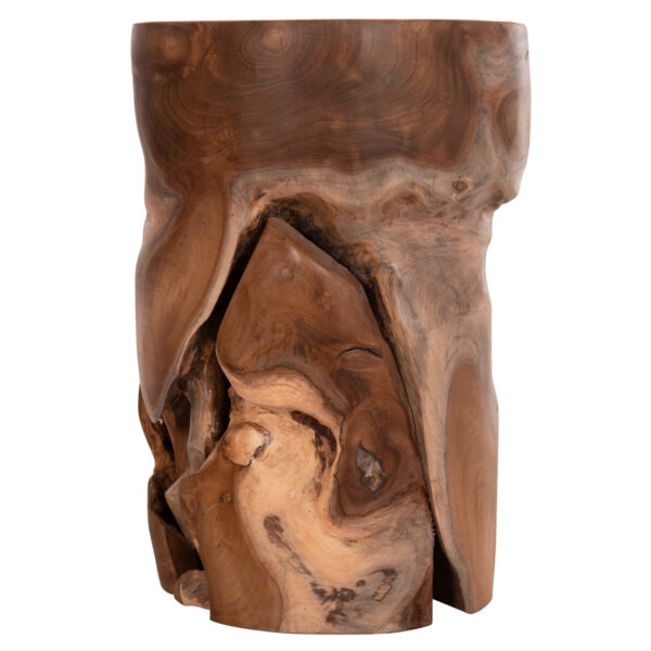 ΒΟΗΘΗΤΙΚΟ ΣΚΑΜΠΟ/ΤΡΑΠΕΖΑΚΙ STOMP HM9350.11 ΞΥΛΟ TEAK-ΦΥΣΙΚΟ Φ30x45Υεκ. (x1) - Image 5