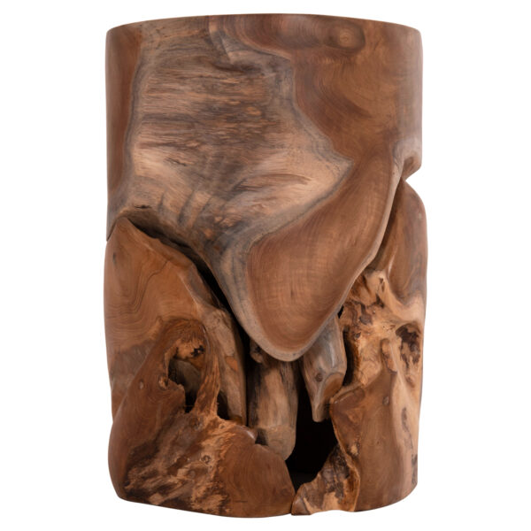 ΒΟΗΘΗΤΙΚΟ ΣΚΑΜΠΟ/ΤΡΑΠΕΖΑΚΙ STOMP HM9350.11 ΞΥΛΟ TEAK-ΦΥΣΙΚΟ Φ30x45Υεκ. (x1) - Image 6